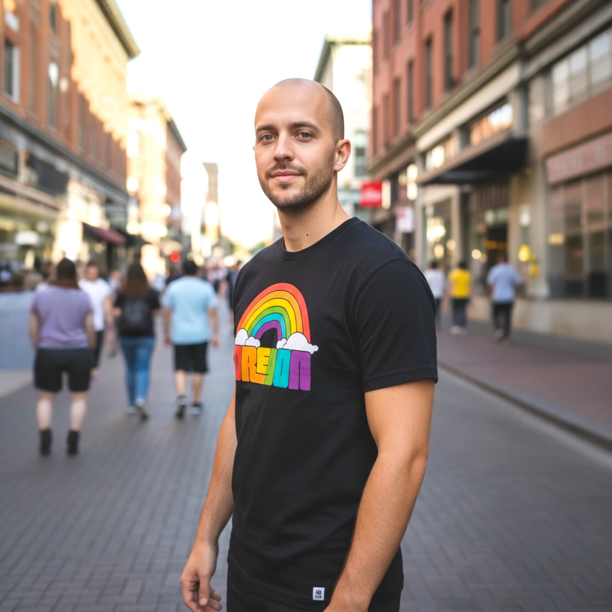 Oregon Dreaming Rainbow | Adult T-Shirt