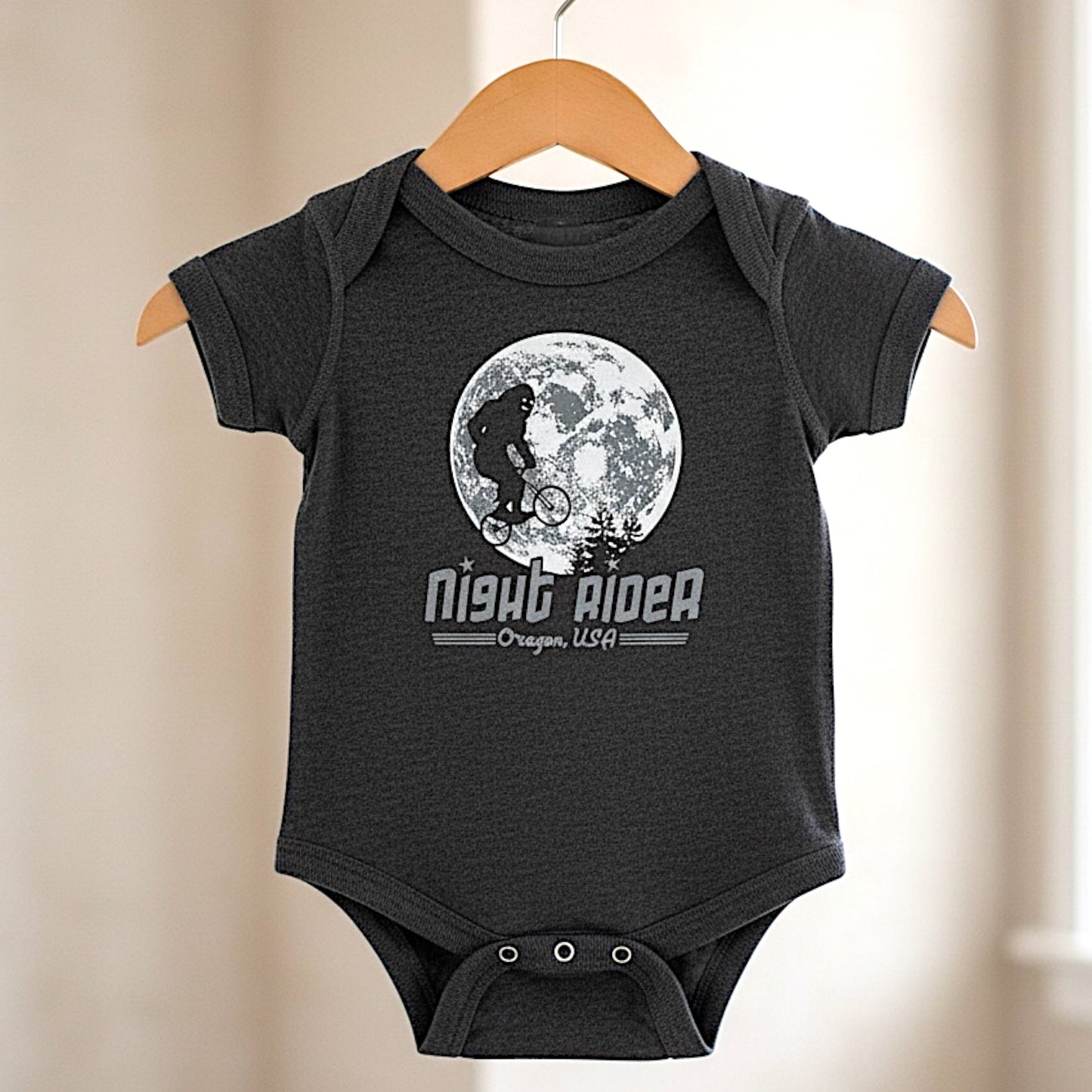 Night Rider Oregon Bigfoot | Infant Bodysuit