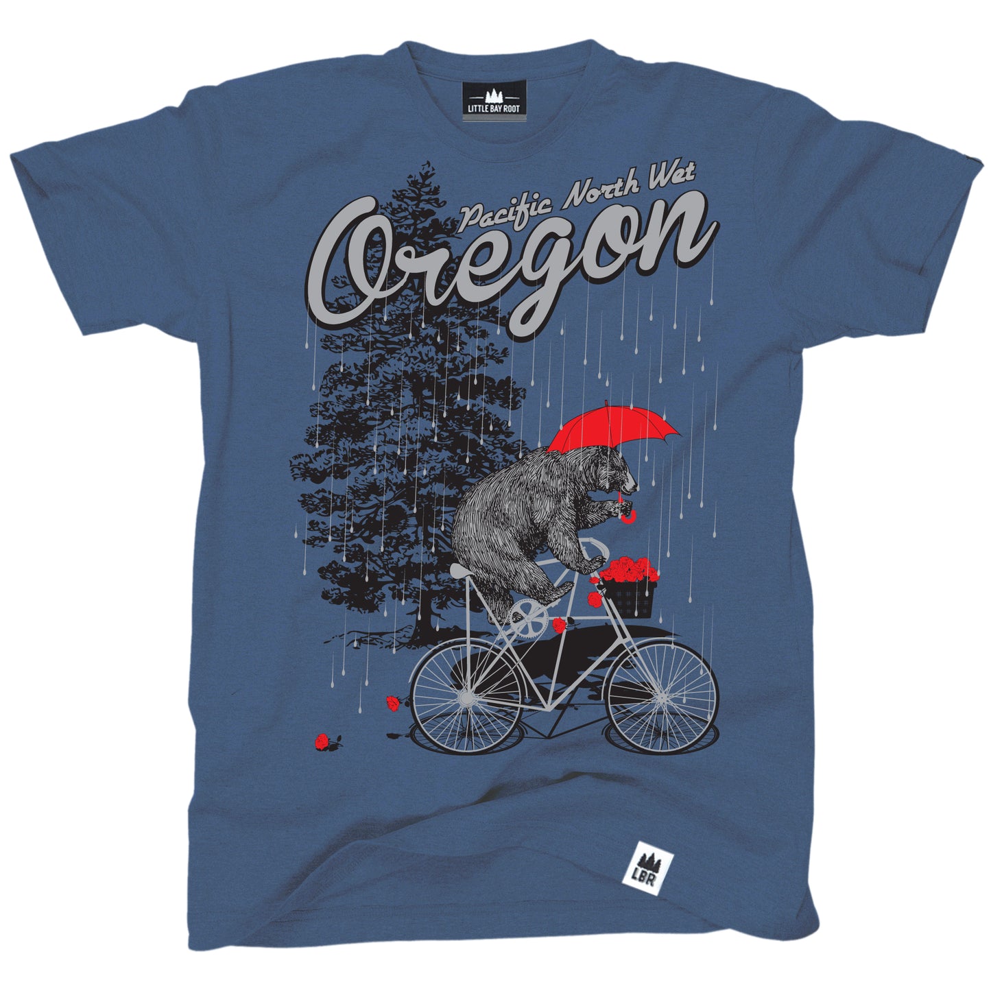 Oregon Pacific North Wet Bear | Adult T-Shirt