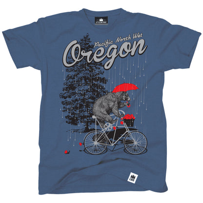 Pacific North Wet Oregon Adult T-Shirt