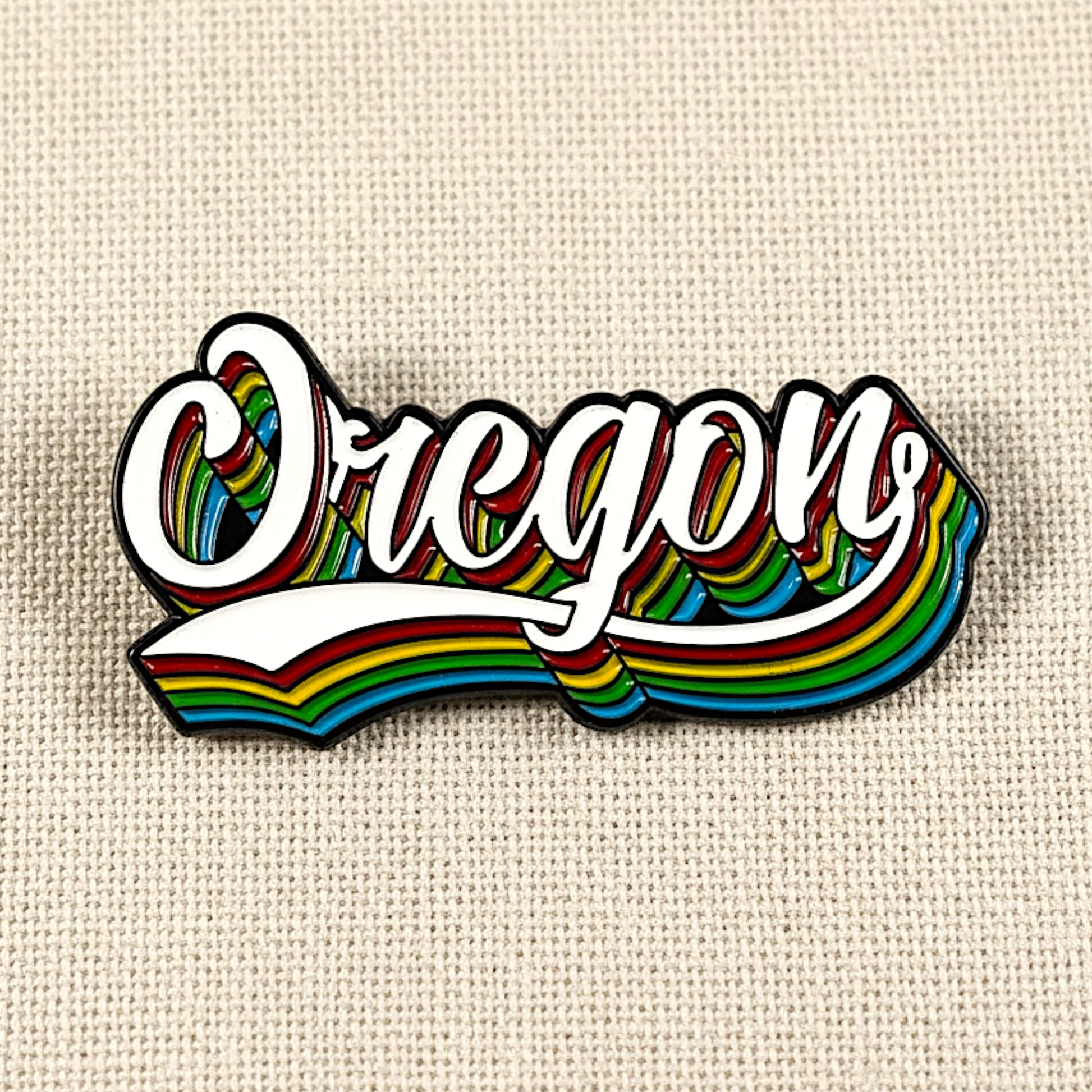 Oregon Triple Play | Enamel Lapel Pin