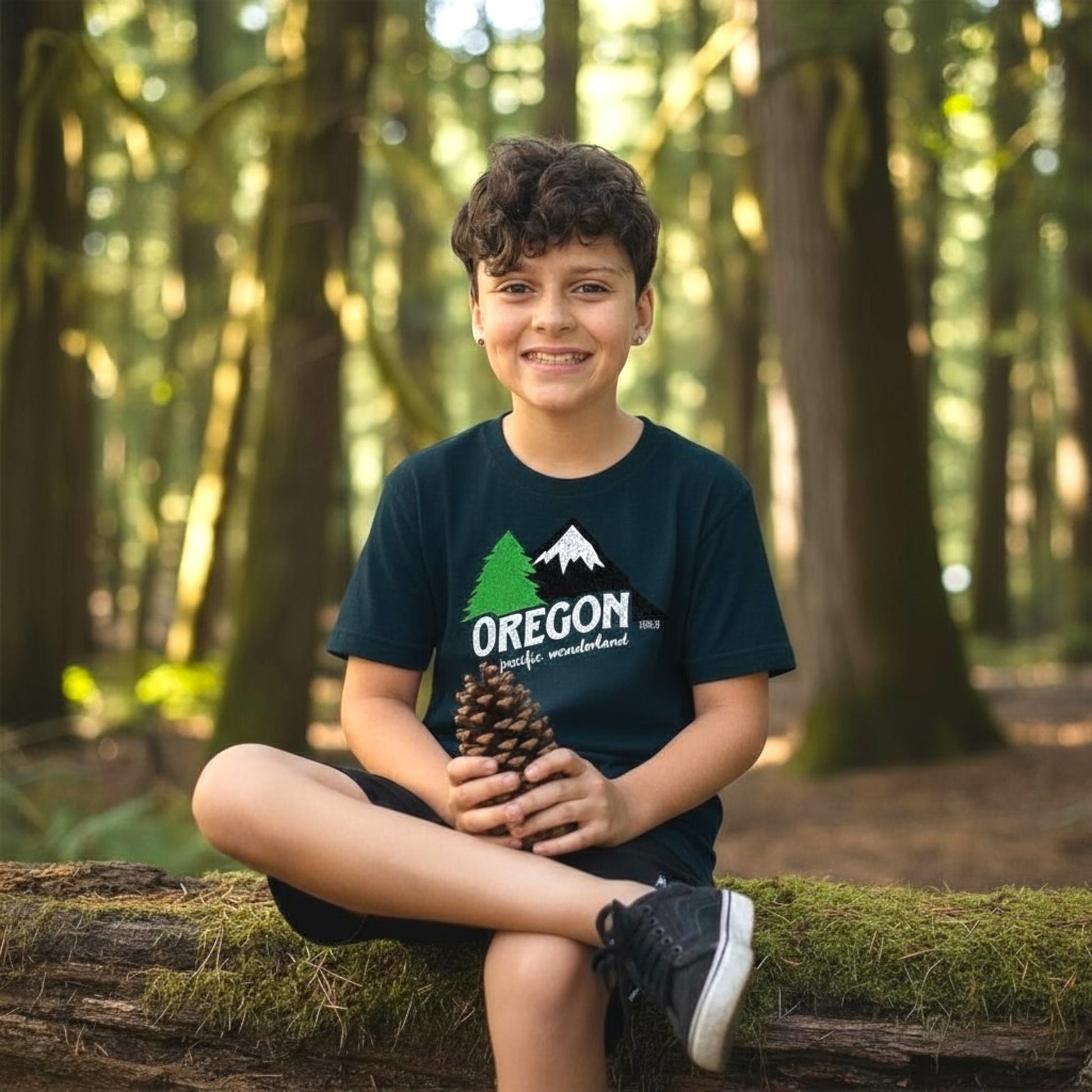 Oregon Pacific Wonderland Vintage | Youth T-Shirt