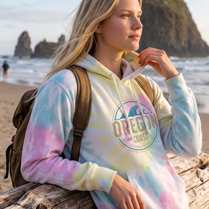 Oregon Coast Waves | Premium Pullover Hoodie