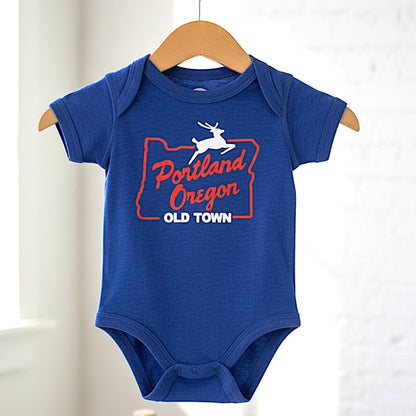 White Stag Sign Portland Oregon | Infant Bodysuit