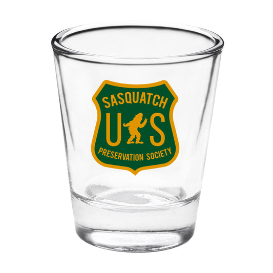 Sasquatch Preservation Society | Shot Glass