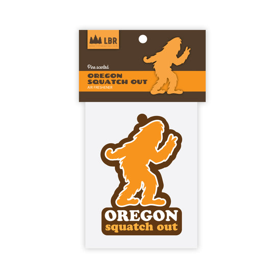 Squatch Out Oregon Air Freshener