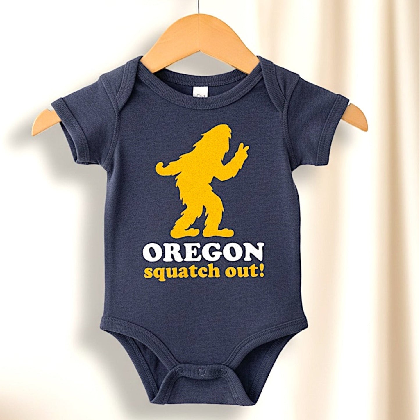 Squatch Out Oregon Bigfoot | Infant Bodysuit