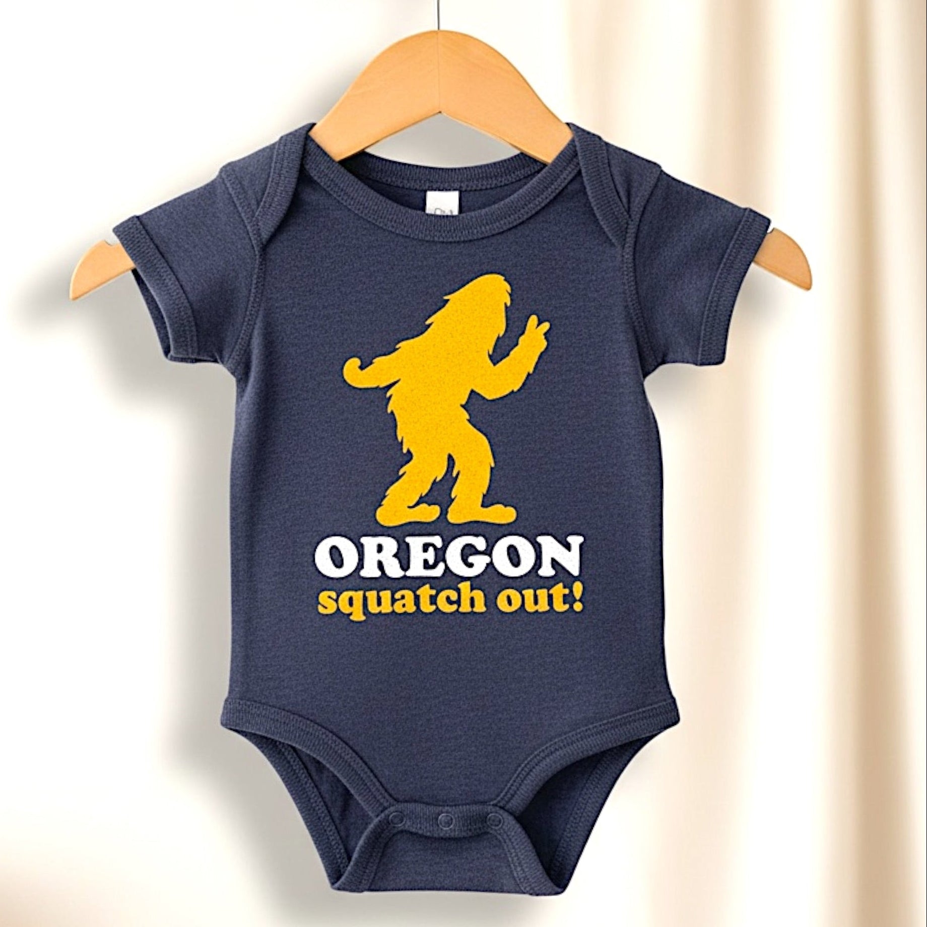 Squatch Out Oregon Bigfoot | Infant Bodysuit
