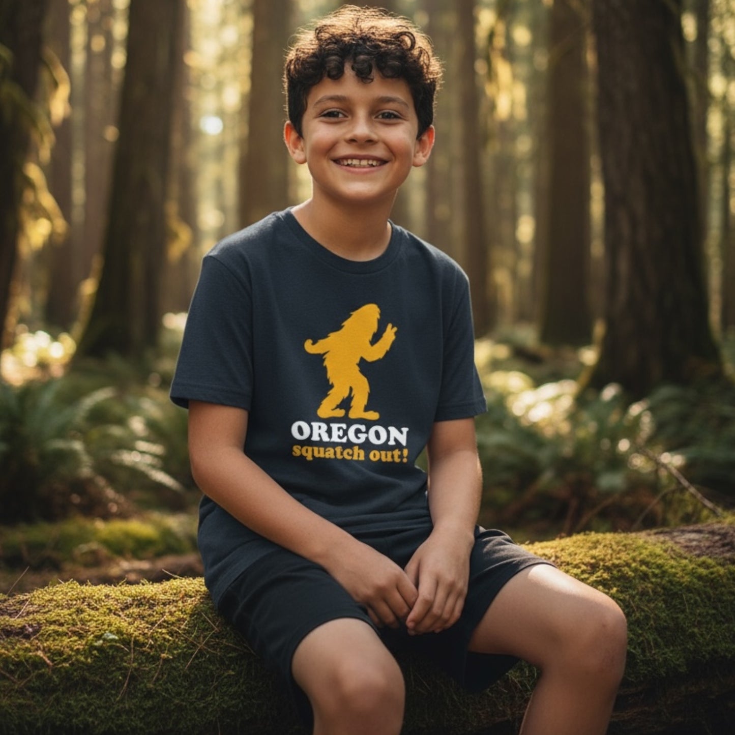 Squatch Out Oregon Bigfoot | Youth T-Shirt