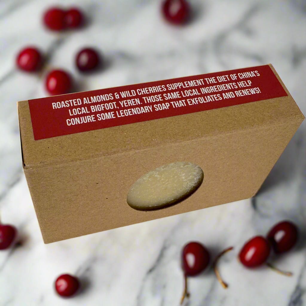 Yeren's Cherry Almond | Natural Bigfoot Soap