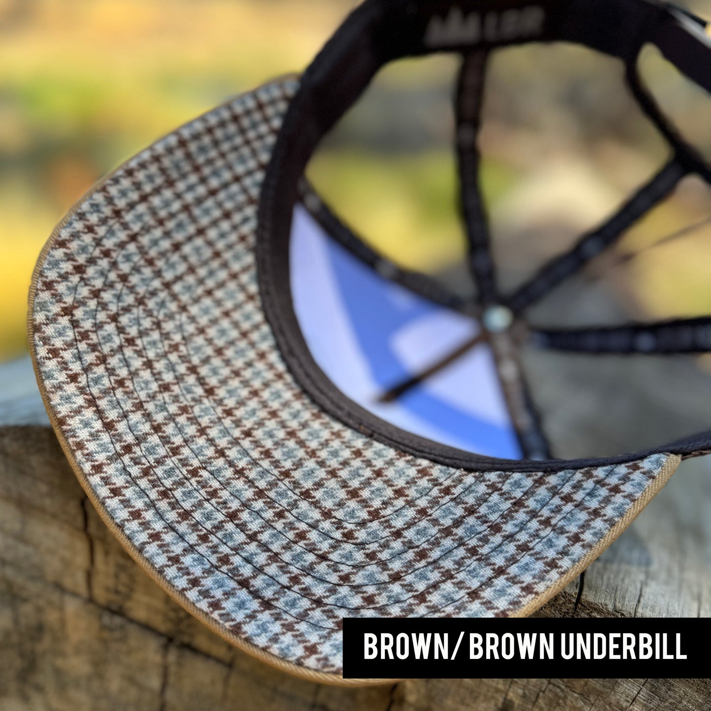 Explore Oregon Curved bill snapback Brown underbill