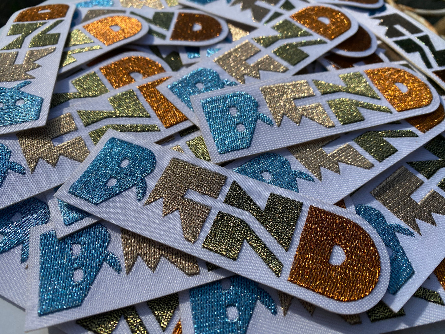 Bend Bend | Embroidered Iron-on Patch