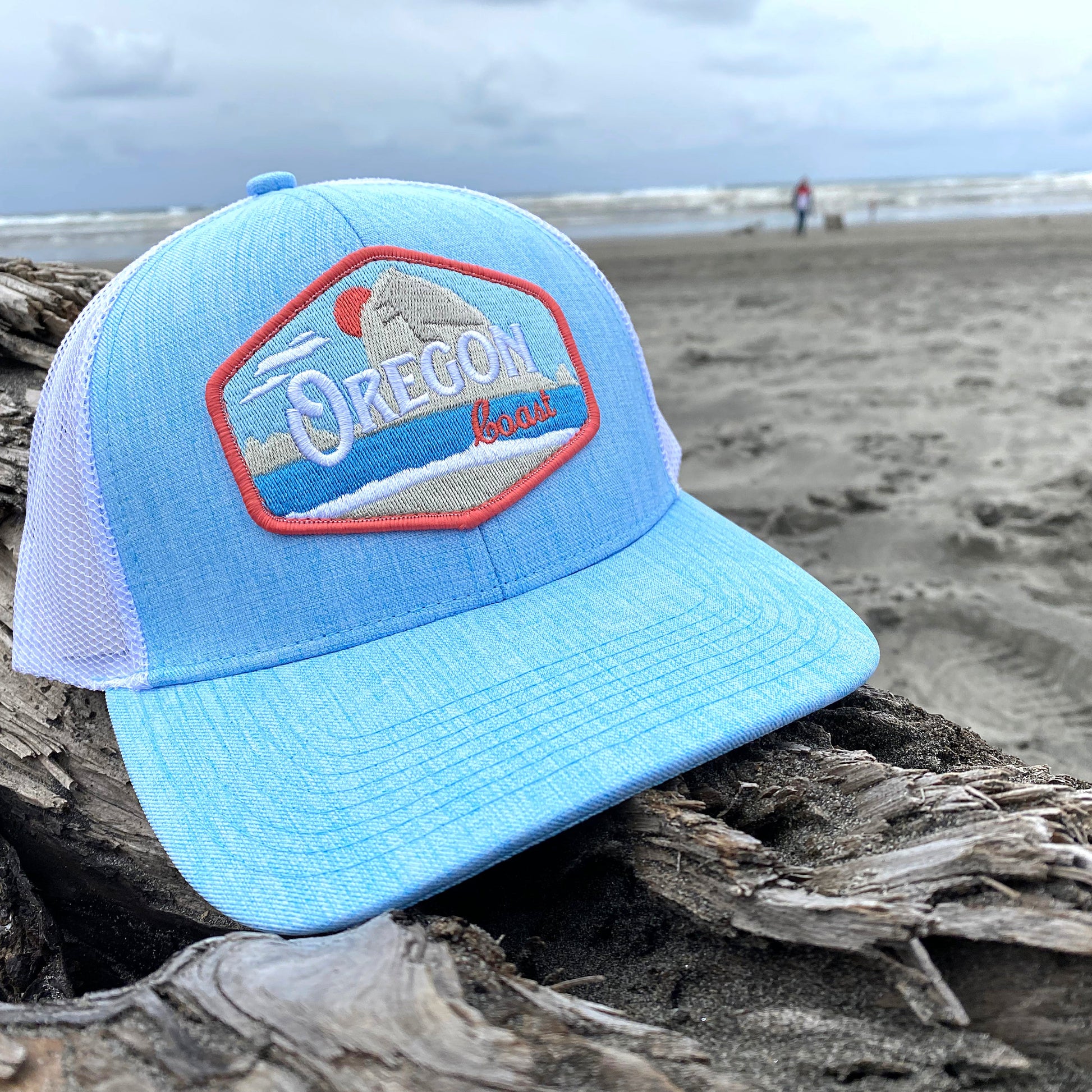 Oregon Coast Vintage Curved bill snapback