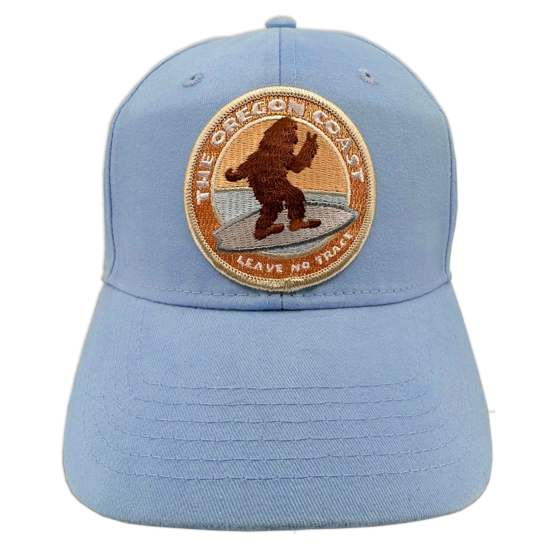 Oregon Coast Bigfoot Leave No Trace Baseball Snapback Hat