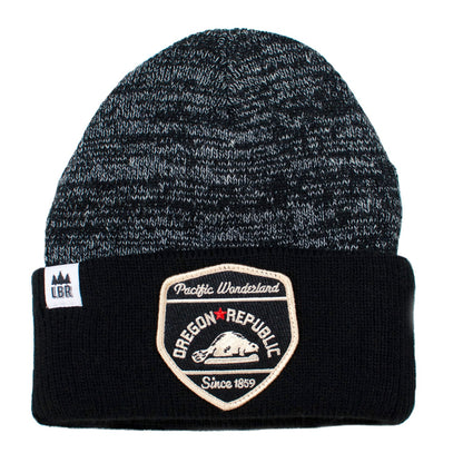 Oregon Republic Knit Beanie Chunky Knit