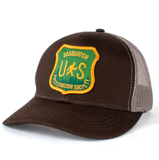 Sasquatch Preservation Society | Curved bill snapback