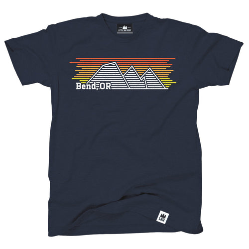 Bend Oregon Horizons Adult T-Shirt