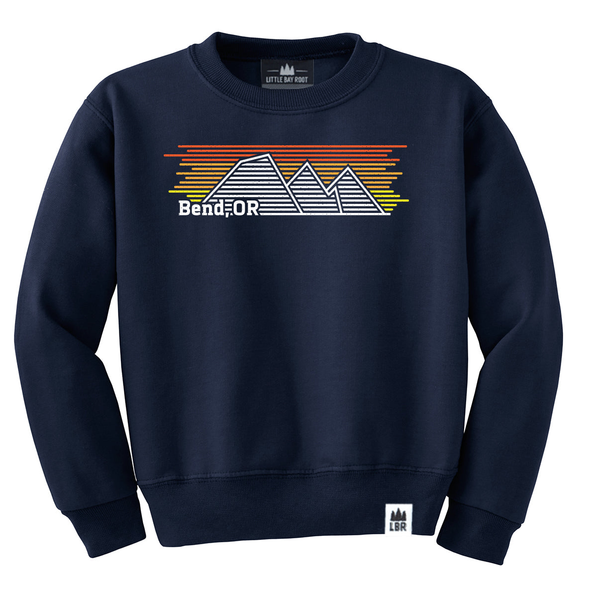 Bend Oregon Horizons | Youth Crewneck Sweatshirt