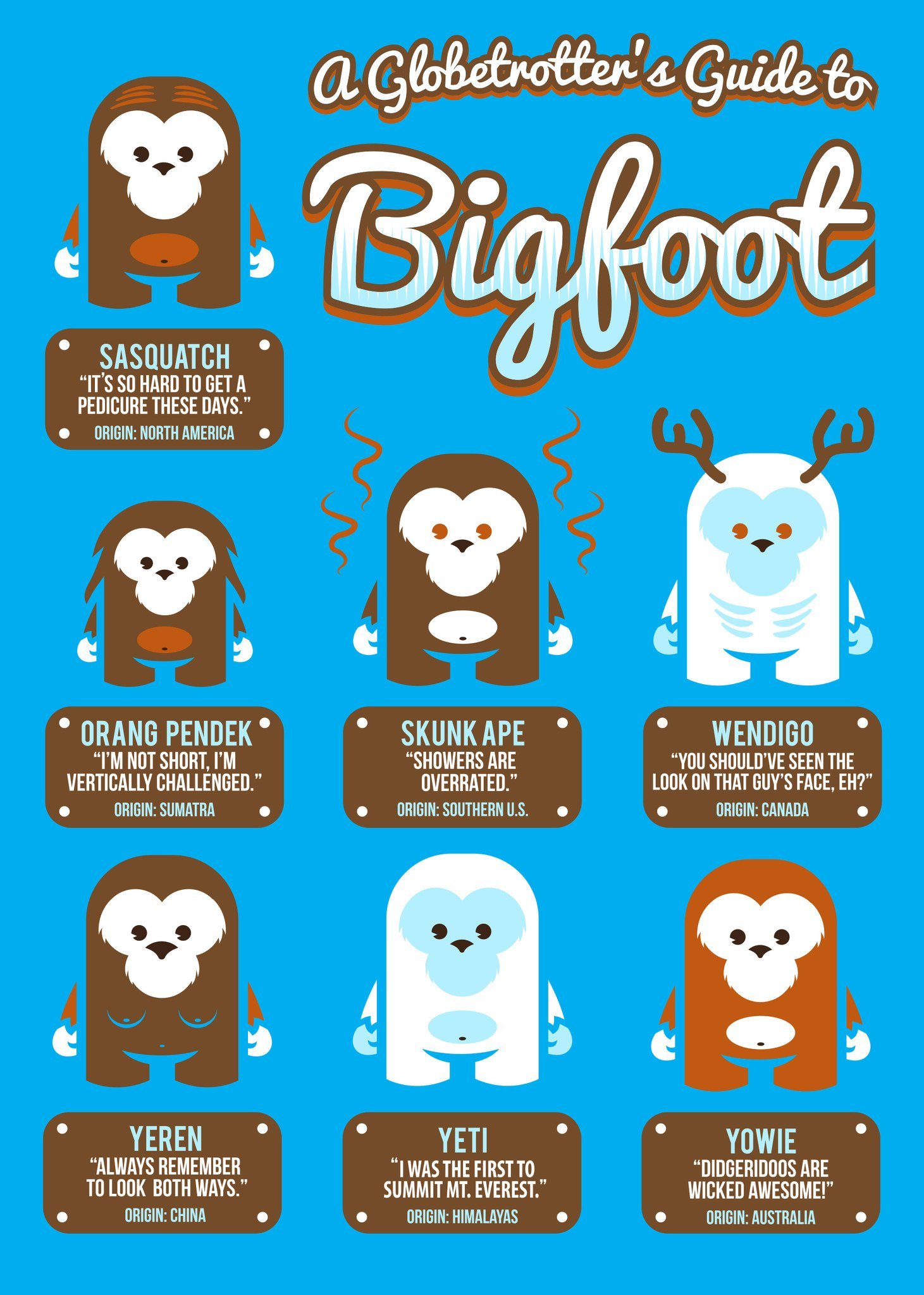 A Globetrotter’s Guide to Bigfoot | Youth T-Shirt