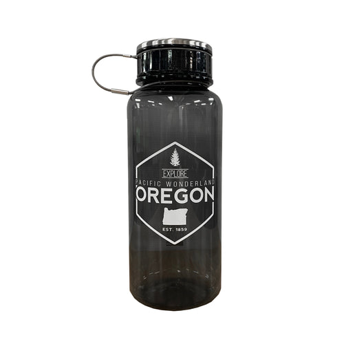 Explore Oregon Plastic Water Bottle