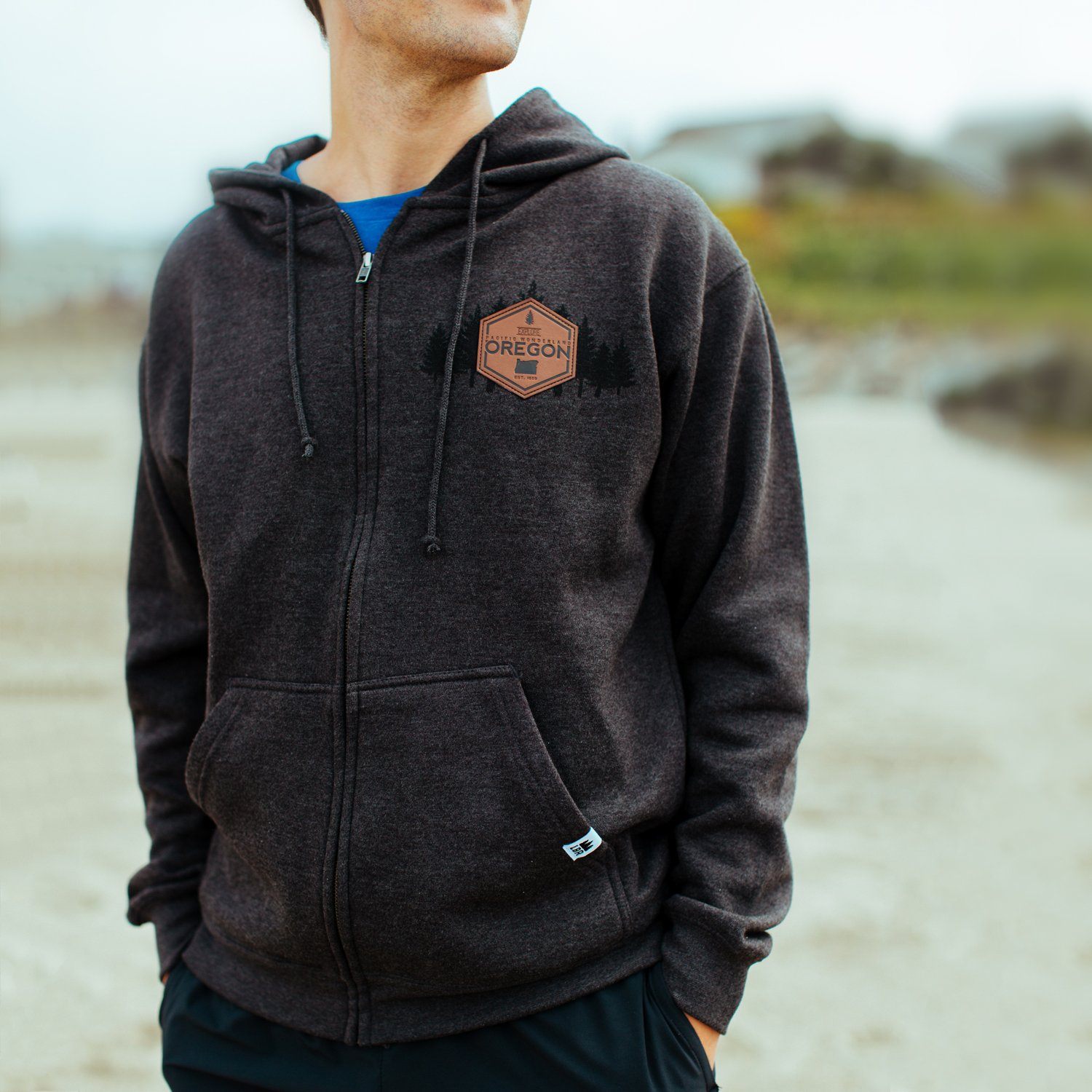 Explore Oregon Unisex Zip Hoodie