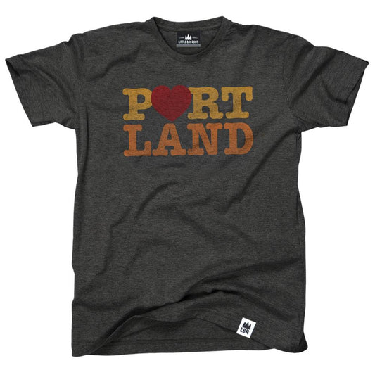 Heart Portland Adult T-Shirt