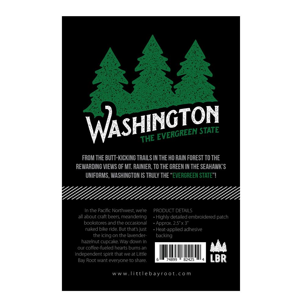 Washington Evergreen State | Embroidered Patch