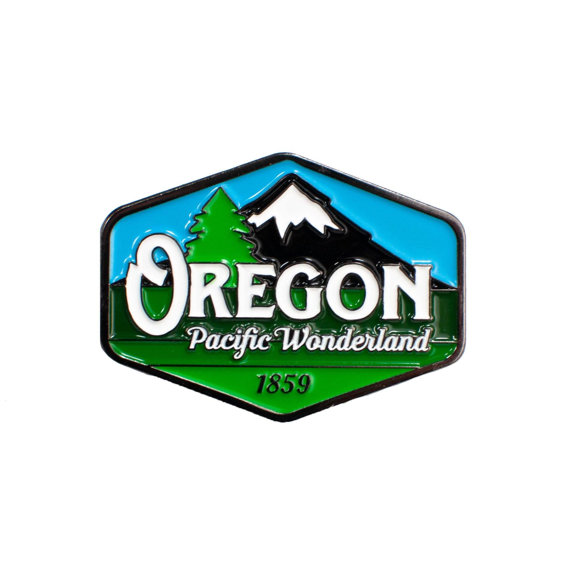 Oregon Pacific Wonderland Vintage | Enamel Lapel Pin