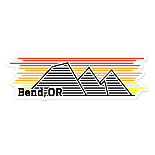 Bend Oregon Horizons | Sticker