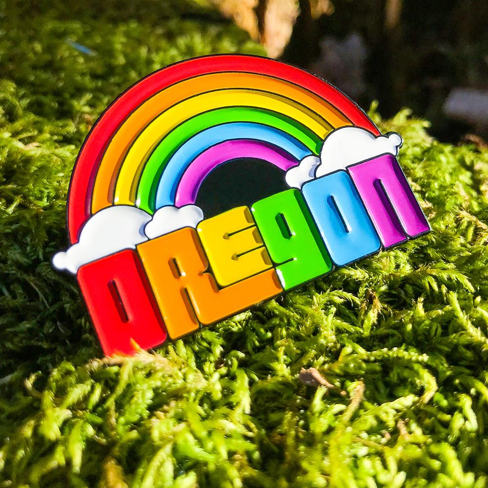 Oregon Dreaming | Enamel Lapel Pin