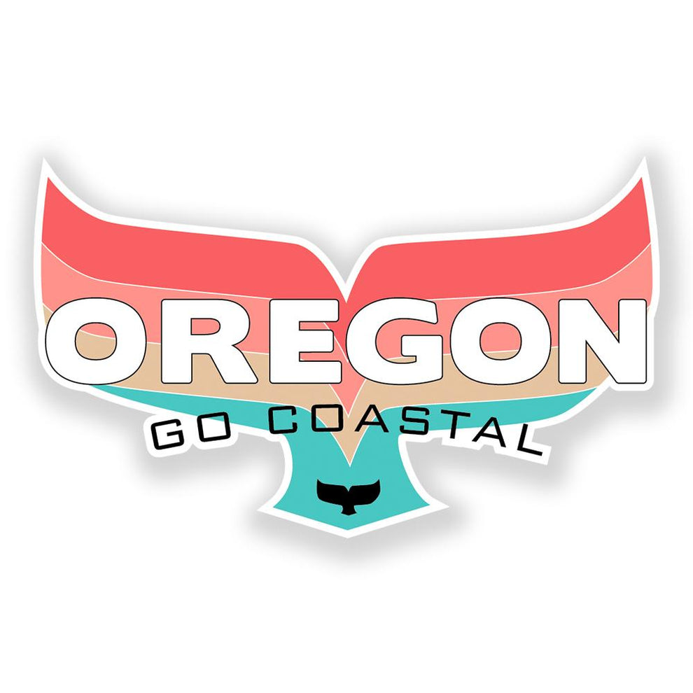 Oregon Go Coastal | Vinyl Sticker – Little Bay Root