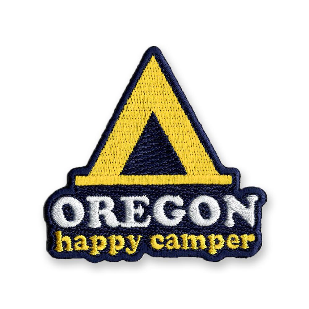 Happy Camper Oregon | Embroidered Patch