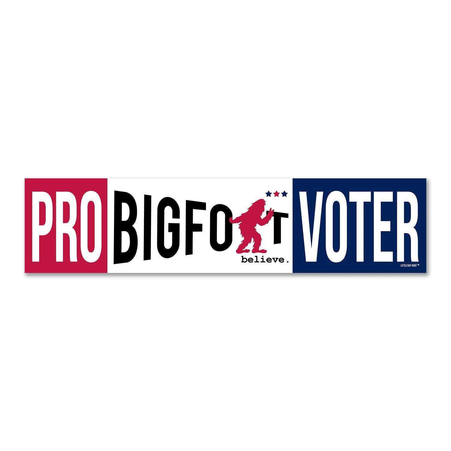 Pro Bigfoor Voter | Sticker