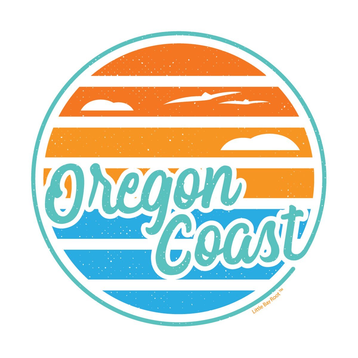 Oregon Coast Lines | Sticker