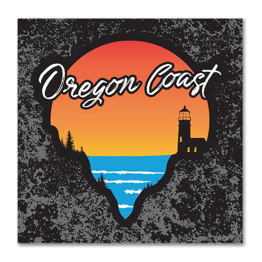 Oregon Coast Sunset | Refrigerator Magnet