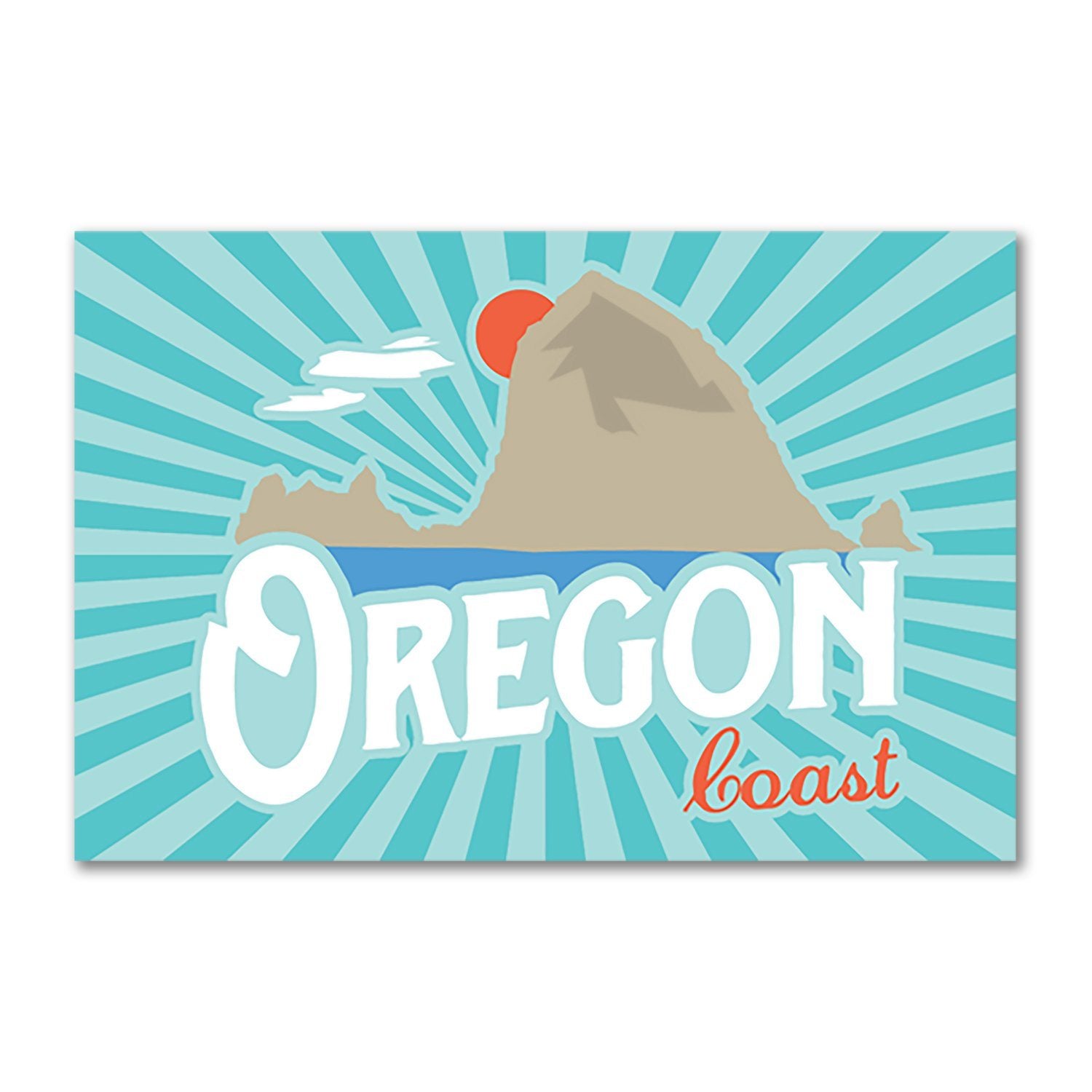 Oregon Coast Vintage | Refrigerator Magnet