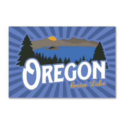 Crater Lake Vintage | Refrigerator Magnet