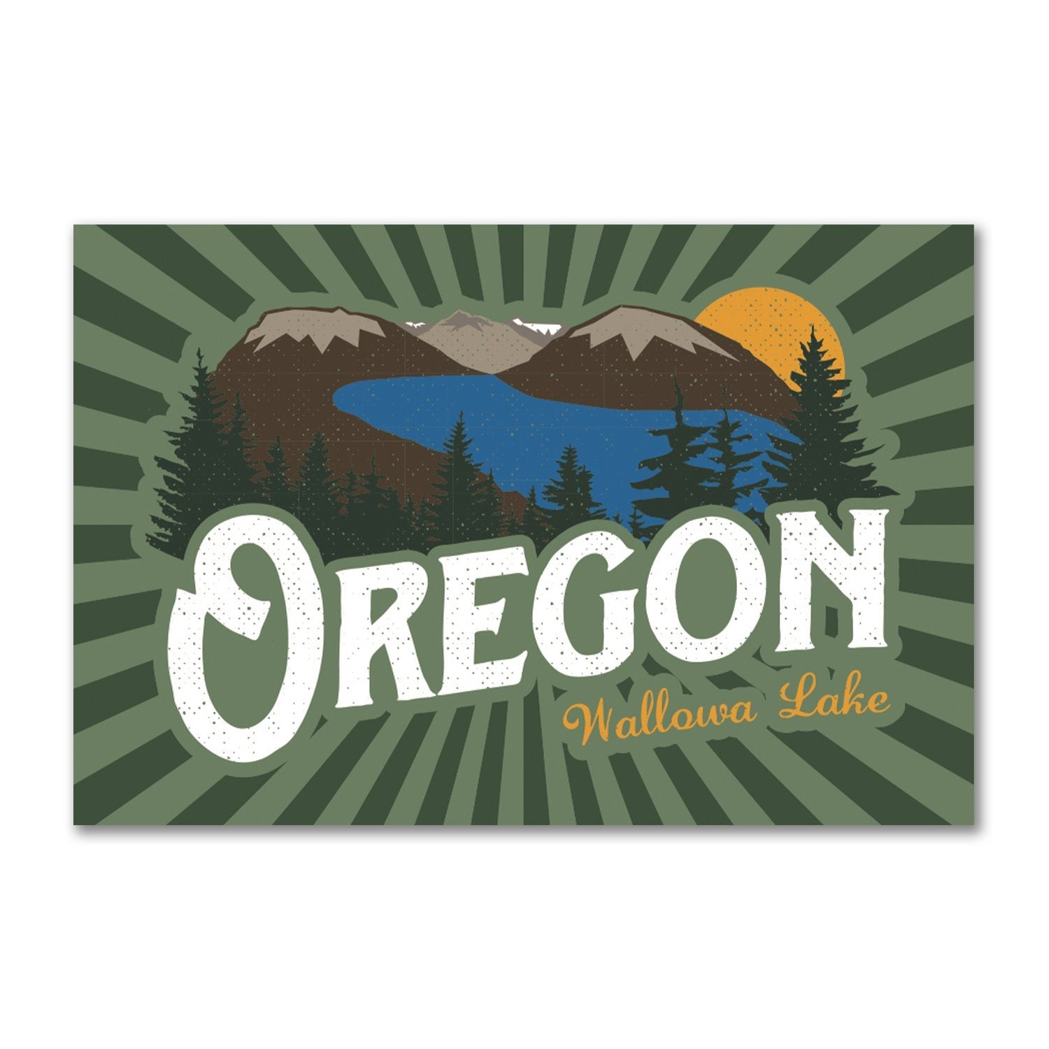 Wallowa Lake Oregon | Refrigerator Magnet