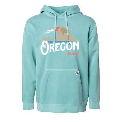 Oregon Coast Vintage Unisex Pullover Hoodie