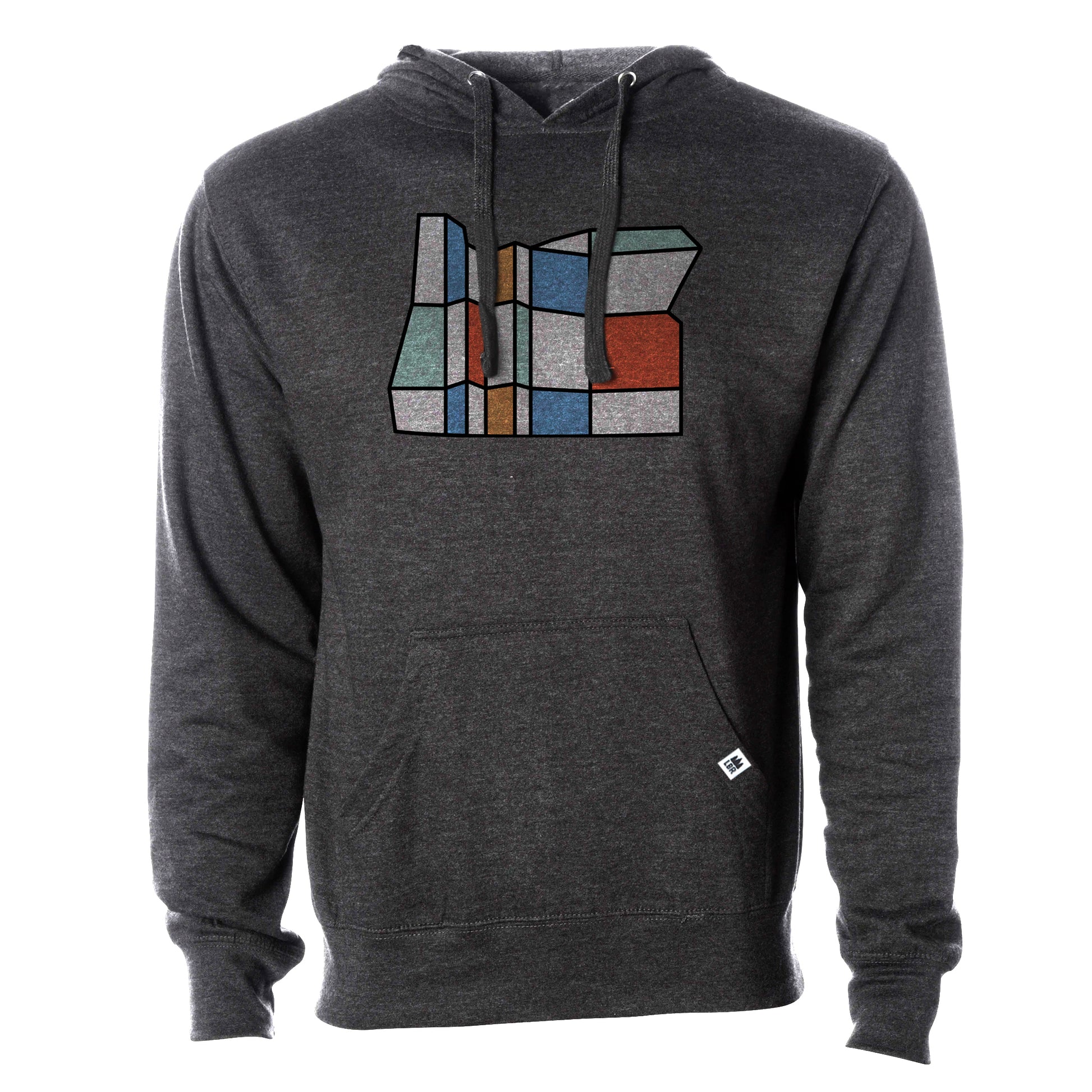 Oregon Mondrian | Unisex Pullover Hoodie