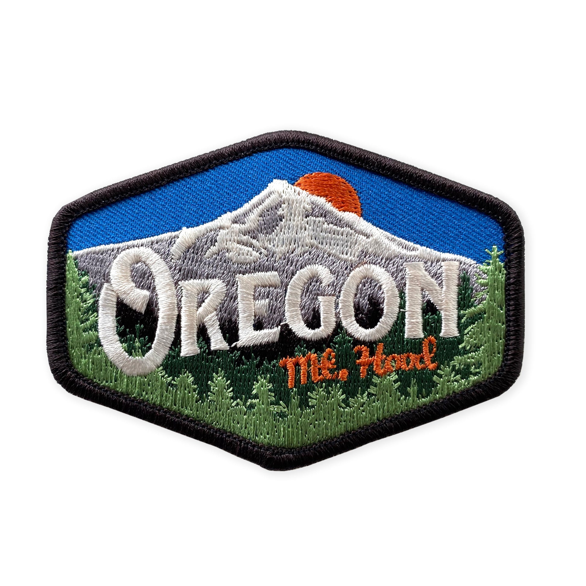 Oregon Mt Hood Vintage | Iron-on Embroidered Patch