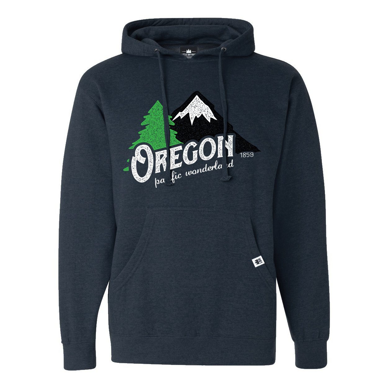 Oregon Pacific Wonderland Vintage Unisex Pullover Hoodie