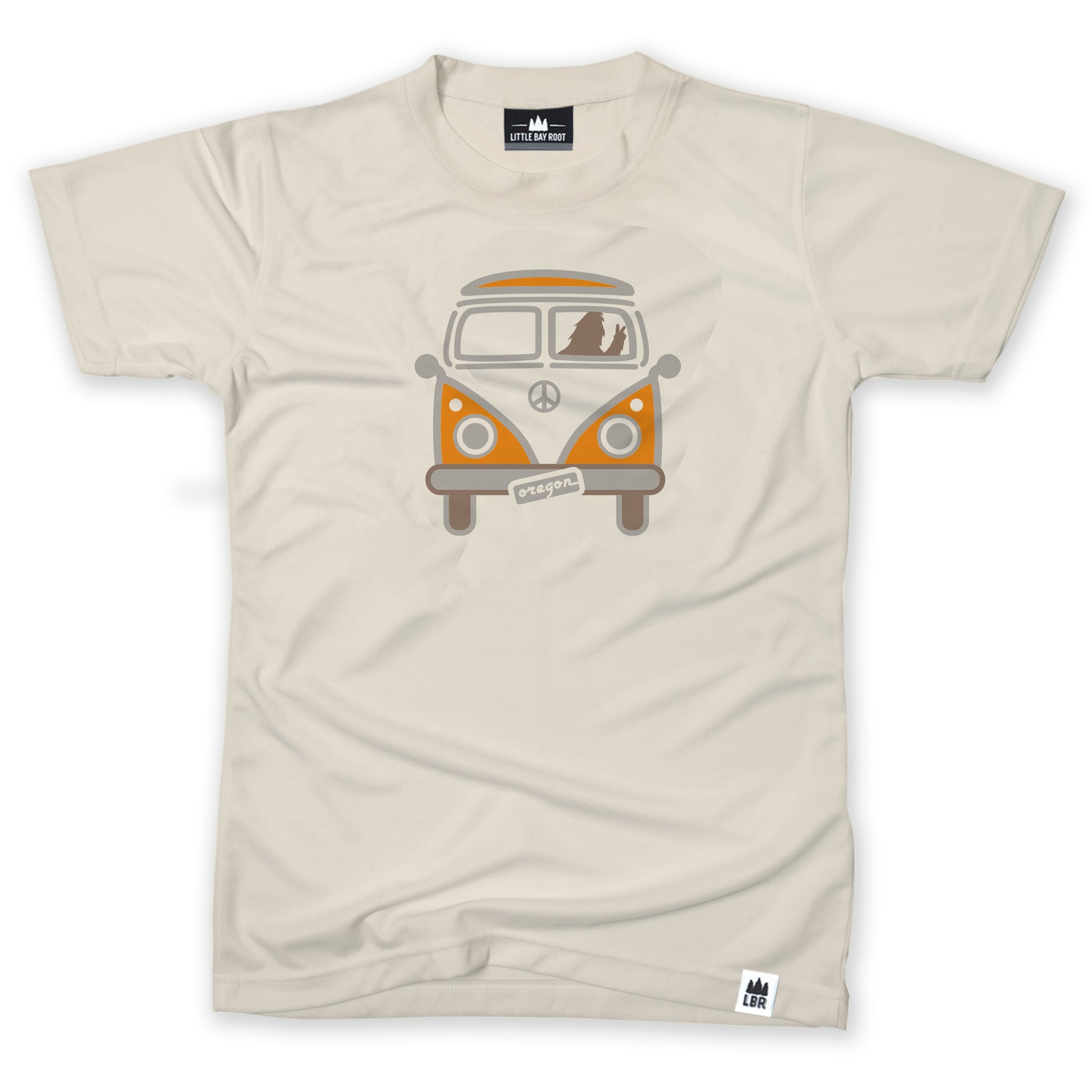 Oregon Peace Bigfoot VW Van | Adult T-Shirt