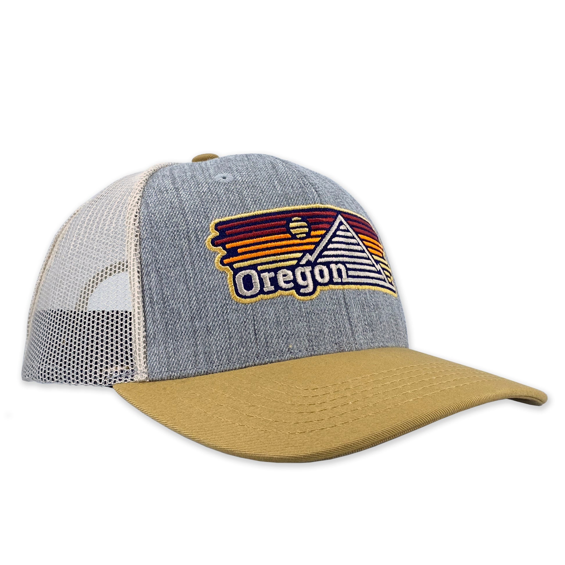 Oregon Horizons Curved bill snapback hat