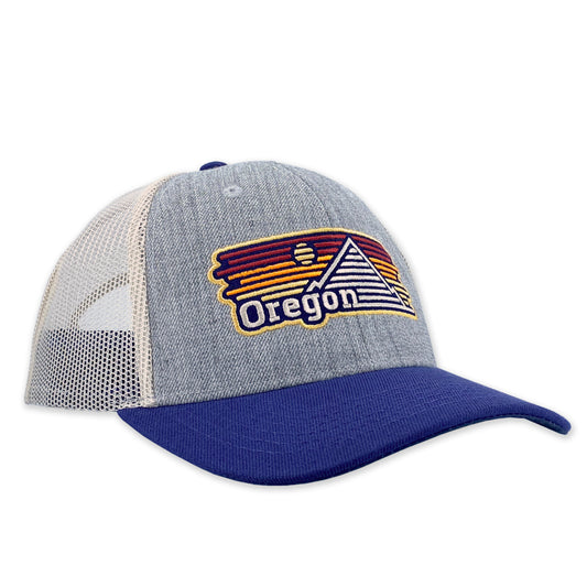 Oregon Horizons Curved bill snapback hat