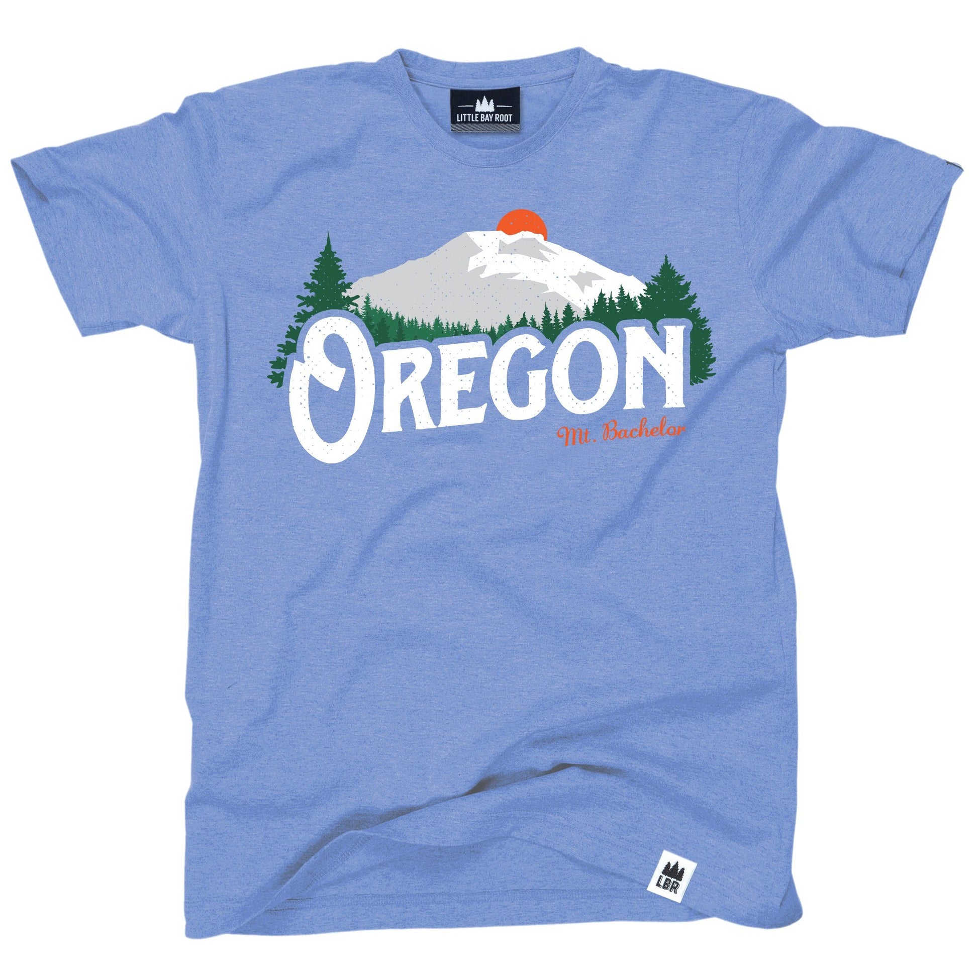 Oregon Mt. Bachelor Vintage Adult T-Shirt