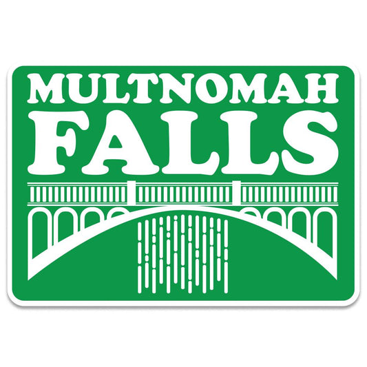 Oregon Multnomah Falls Sticker