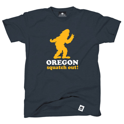 Squatch Out Oregon Bigfoot | Adult T-Shirt