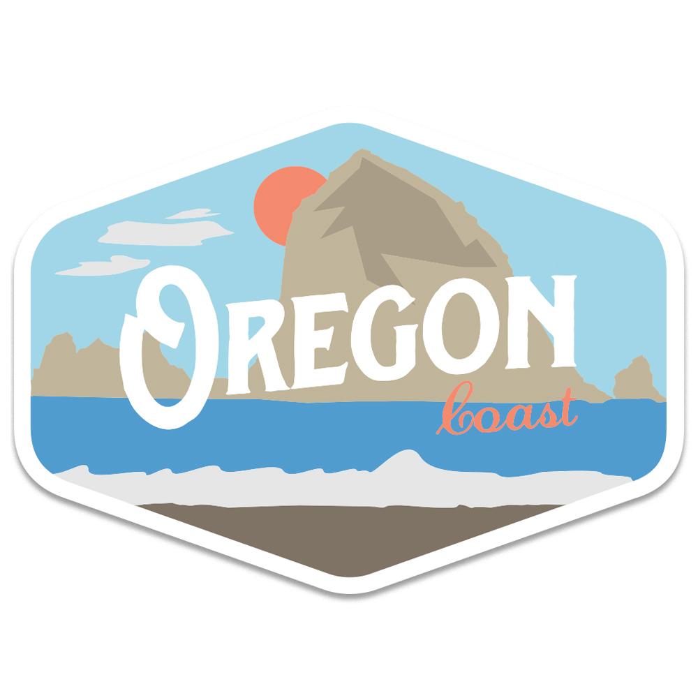 Oregon Coast Vintage | Vinyl Sticker | Little Bay Root