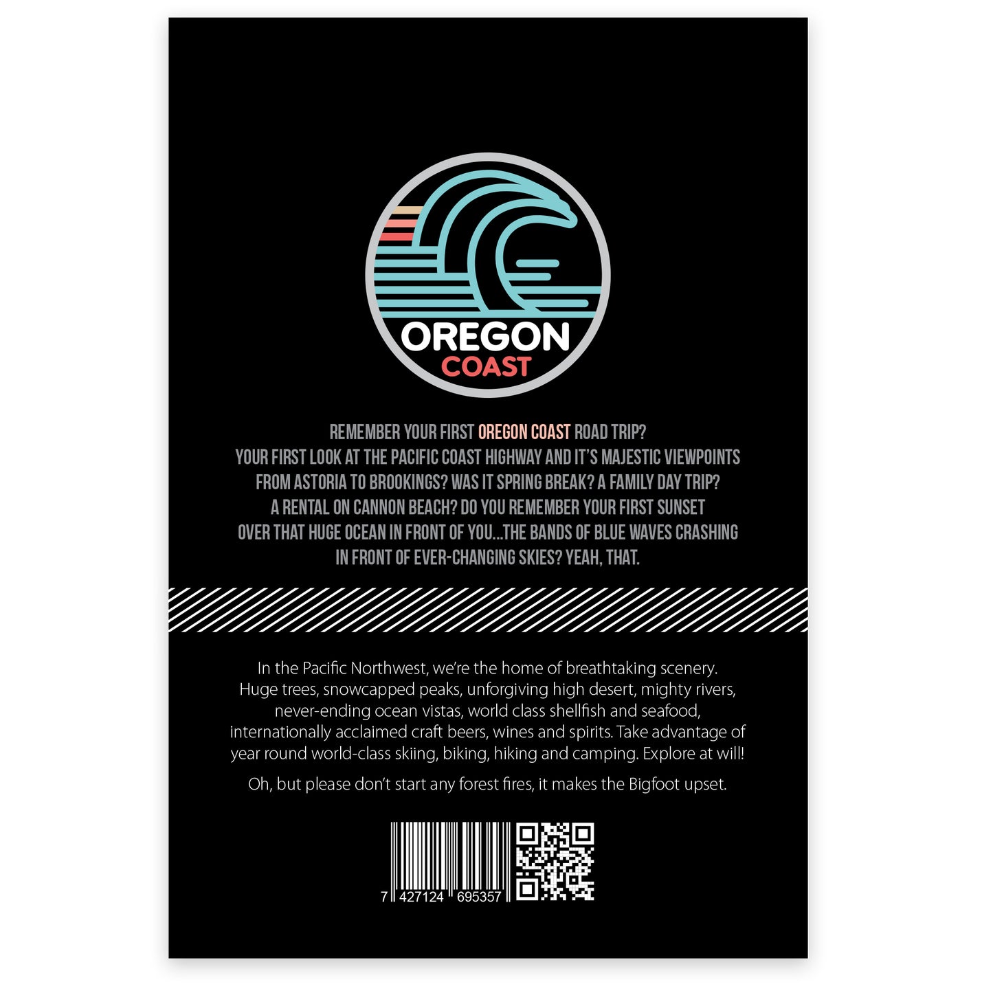 Oregon Coast Surf | Embroidered Patch